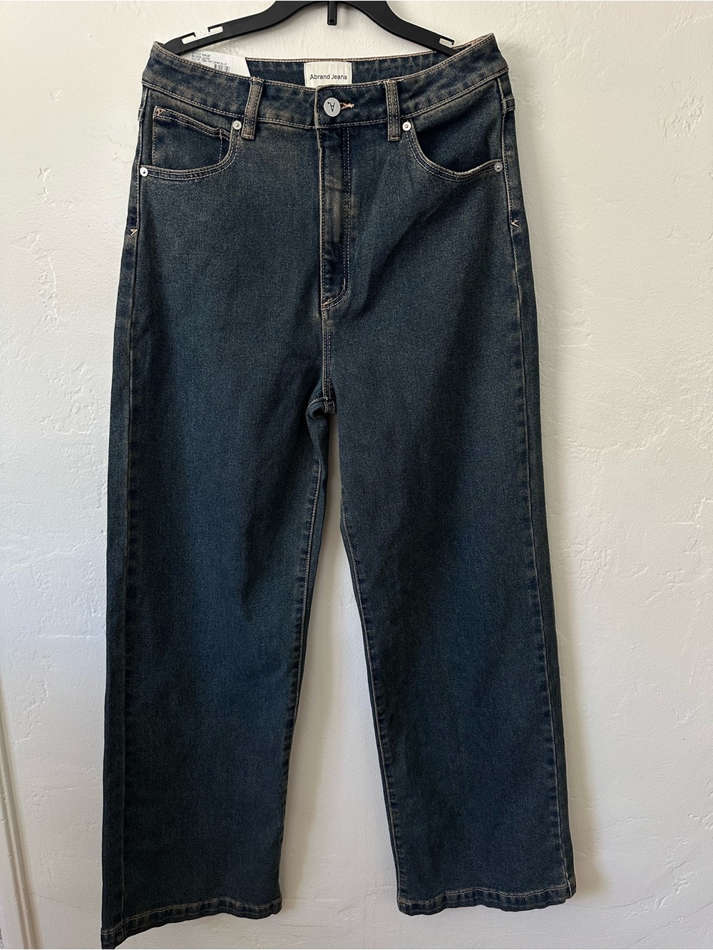 NWT Abrand Jeans 94 High & Wide Quinn Dark Blue 29
